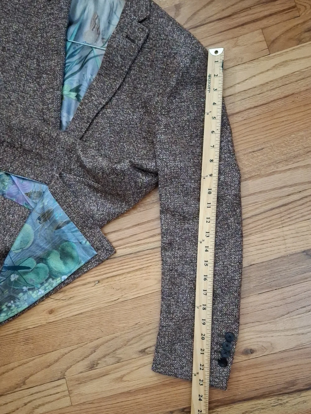 Etro Men's Textured Brown Wool Blend Tweed Sport Jacket Full Lining_1